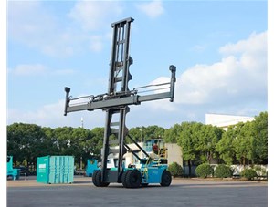 科尼E-ACE電（diàn）動空箱堆高機在上海（hǎi）隆重發（fā）布！